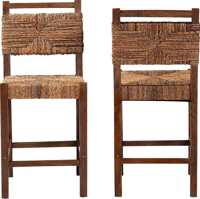 Ditman Brown Counter Stool, Set of 2 - Thumbnail - Image 3