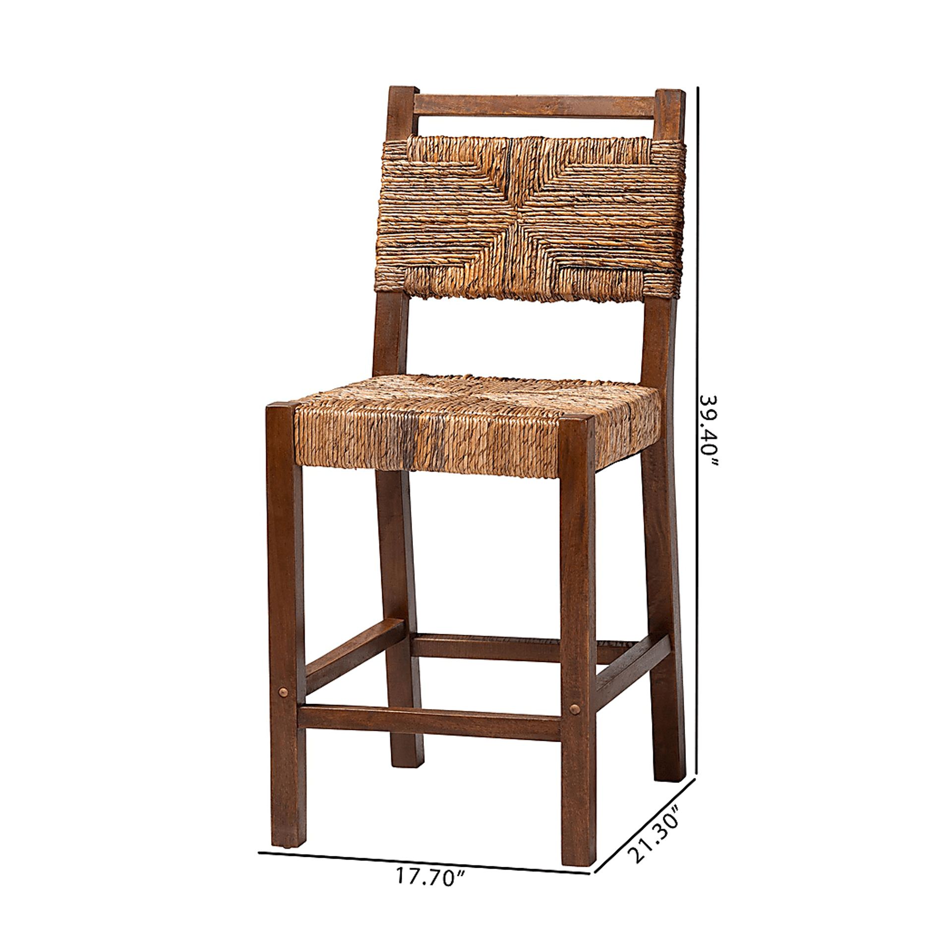 Ditman Brown Counter Stool, Set of 2 - Image 8