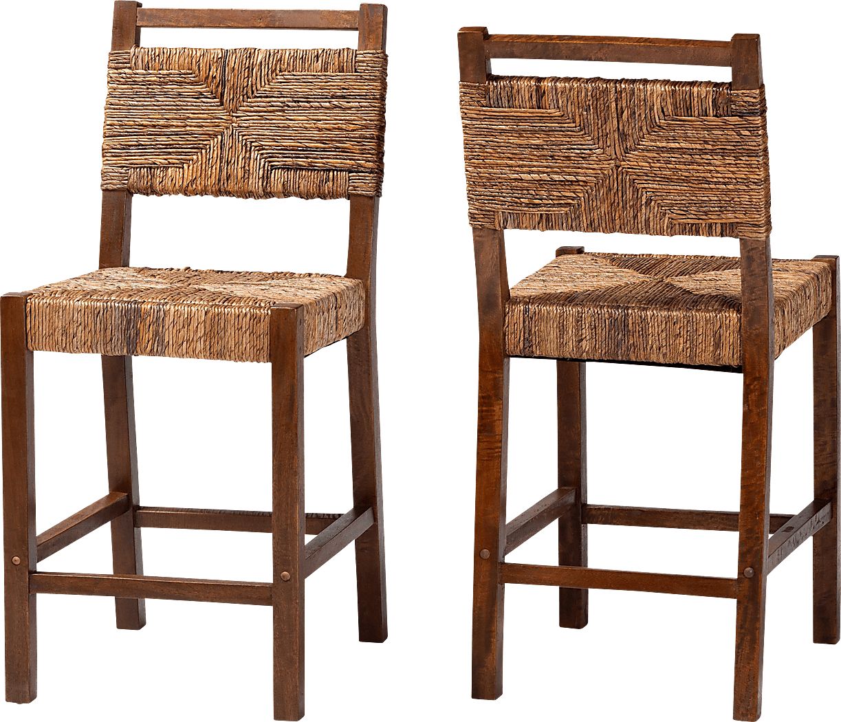 Ditman Brown Counter Stool, Set of 2