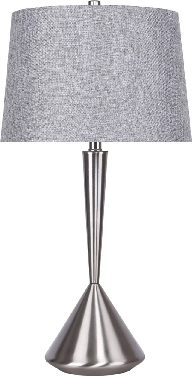 Diva Silver Table Lamp - Thumbnail - Image 1