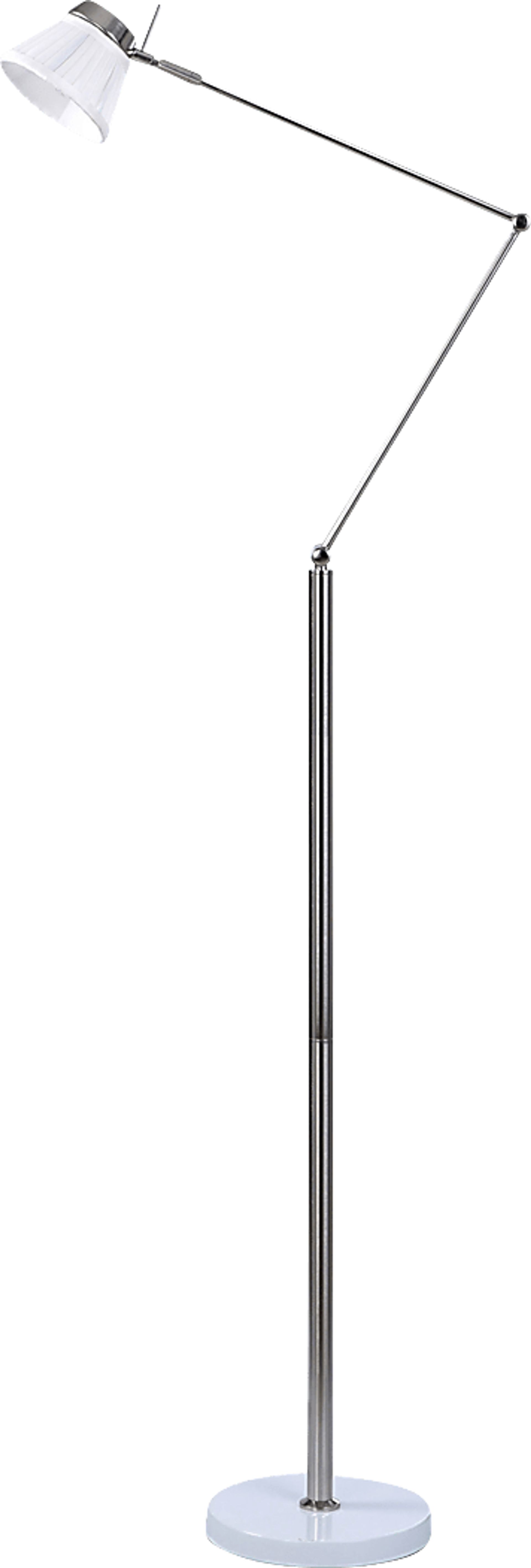Divein Lane Silver Floor Lamp - Image 1