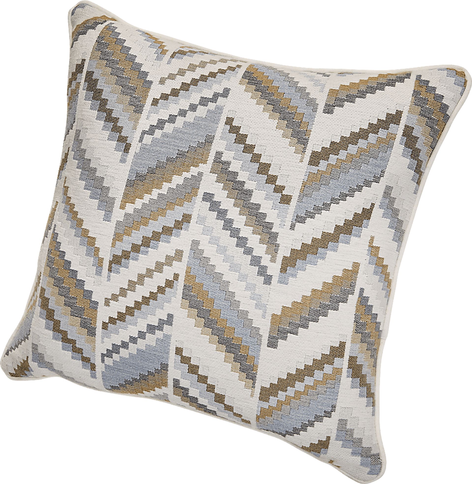 Diver Spa Blue Indoor/Outdoor Accent Pillow, Set of Two - Image 3