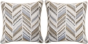 Diver Spa Blue Indoor/Outdoor Accent Pillow, Set of Two