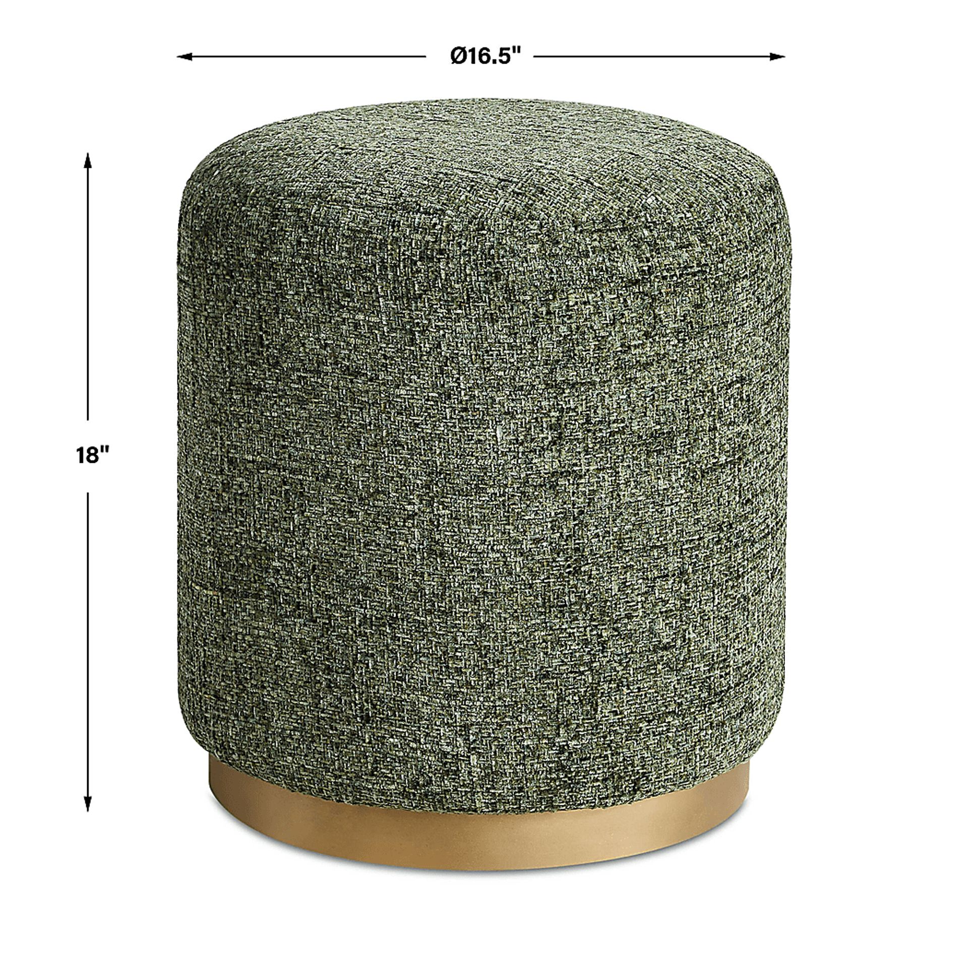 Divin Green Ottoman - Image 3