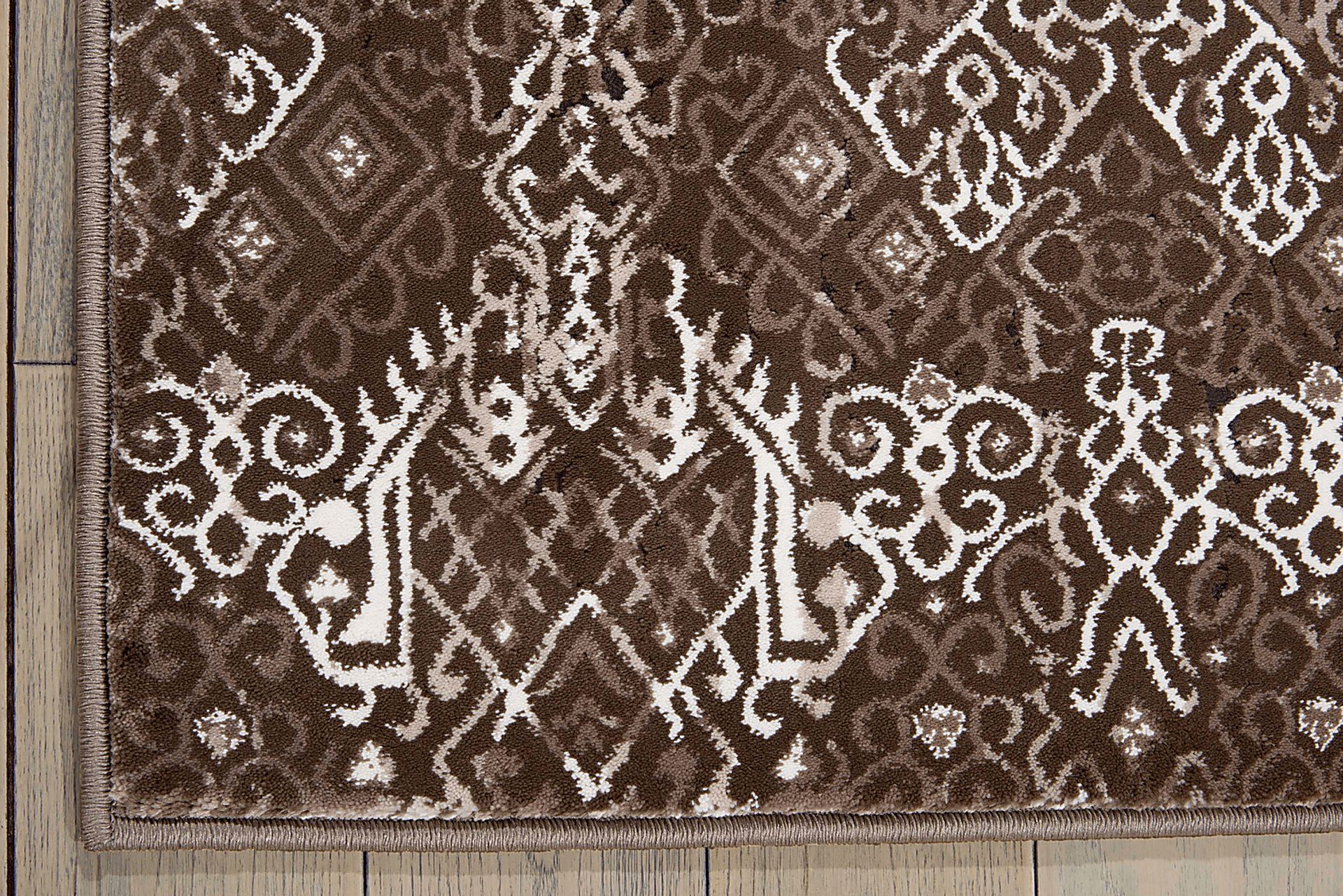 Divine Palace Brown 5'3 x 7'4 Rug - Image 2