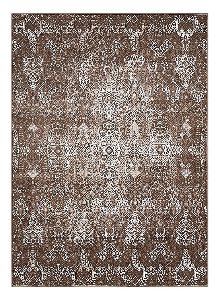 Divine Palace Brown 5'3 x 7'4 Rug