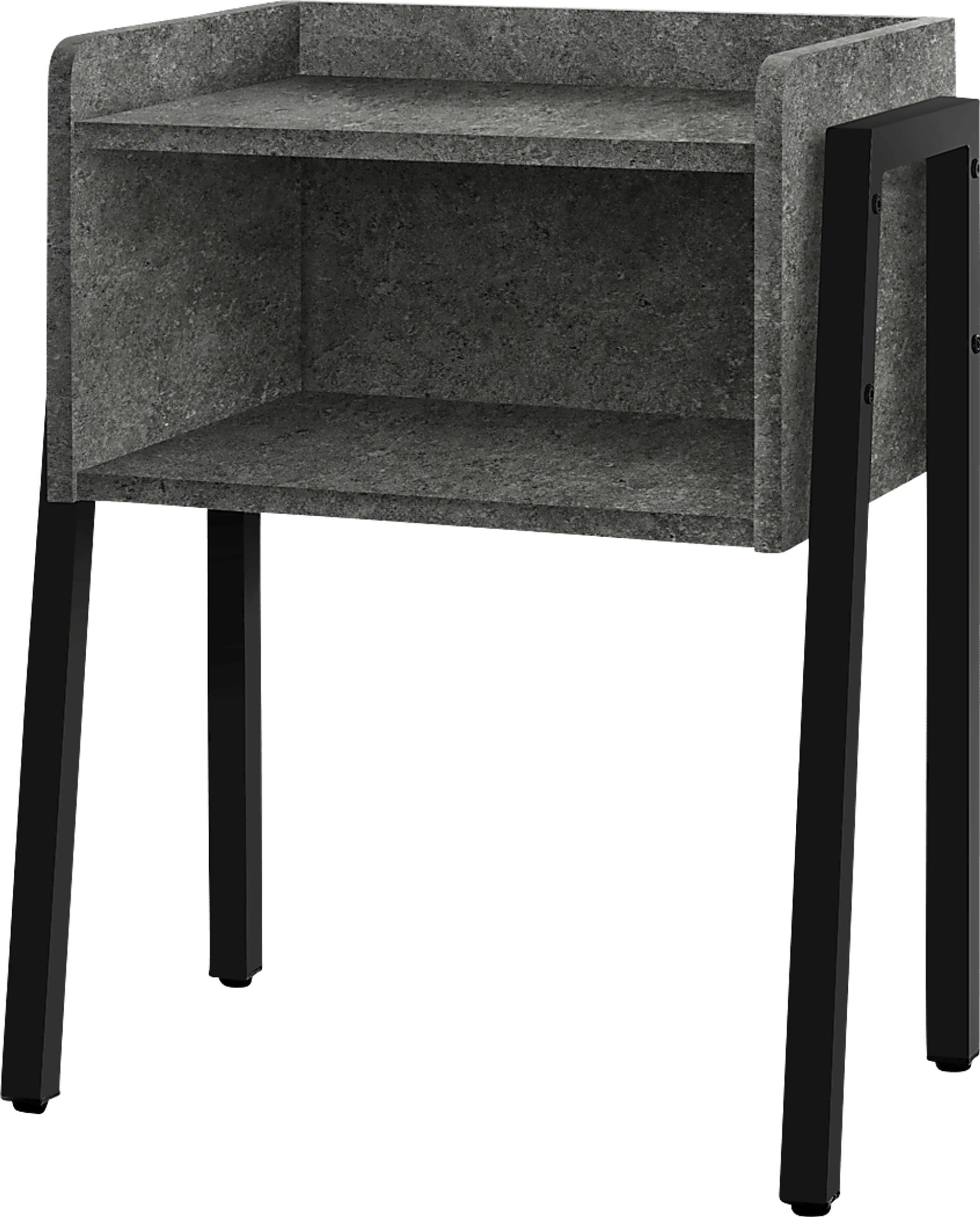 Division Gray Accent Table - Image 1