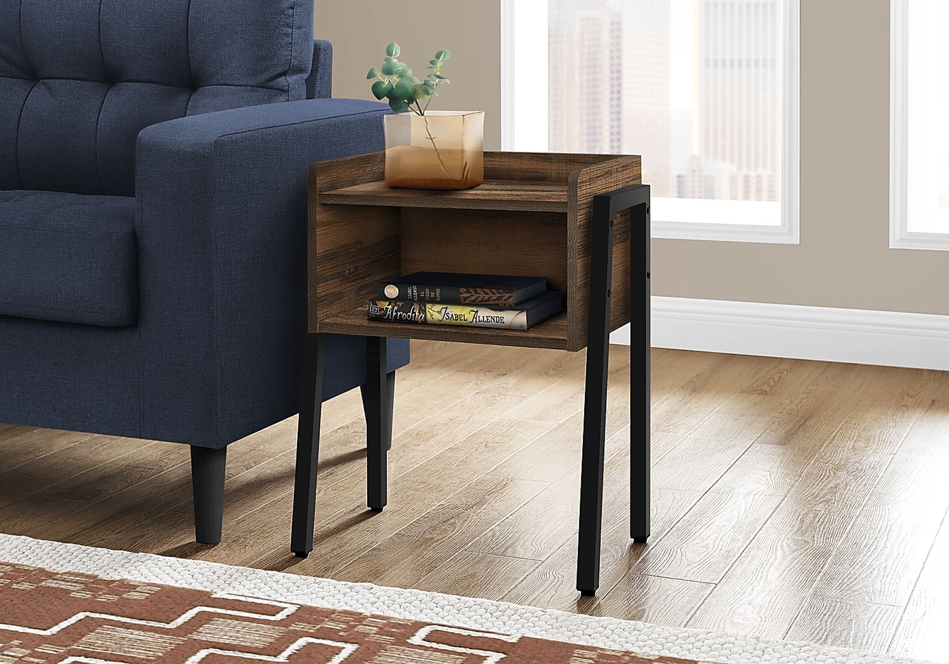 Divison Brown Accent Table - Image 2