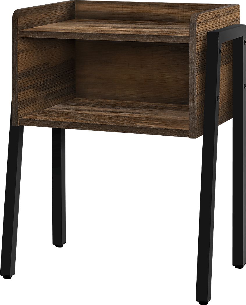 Divison Brown Accent Table