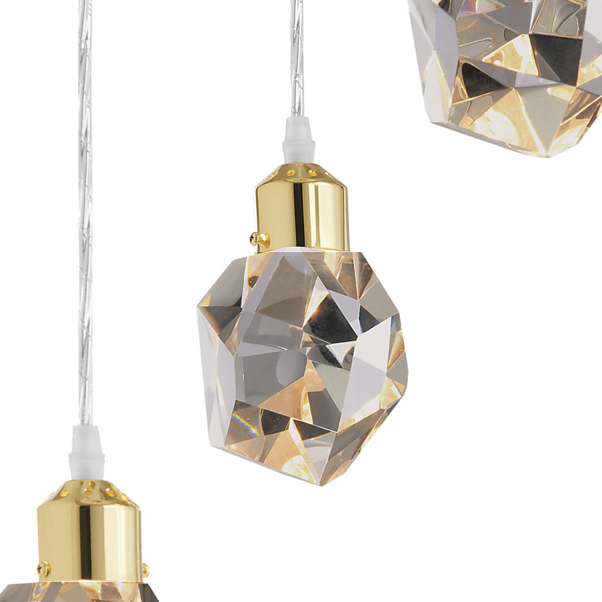Divot Summit Brass Pendant - Image 3