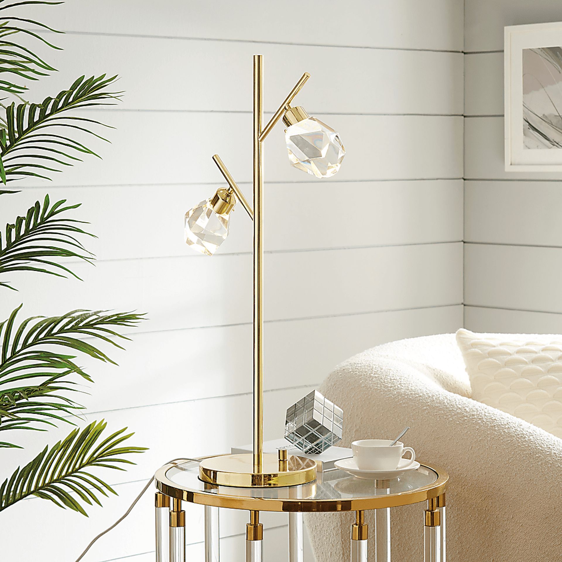 Divot Summit Gold Lamp - Image 2