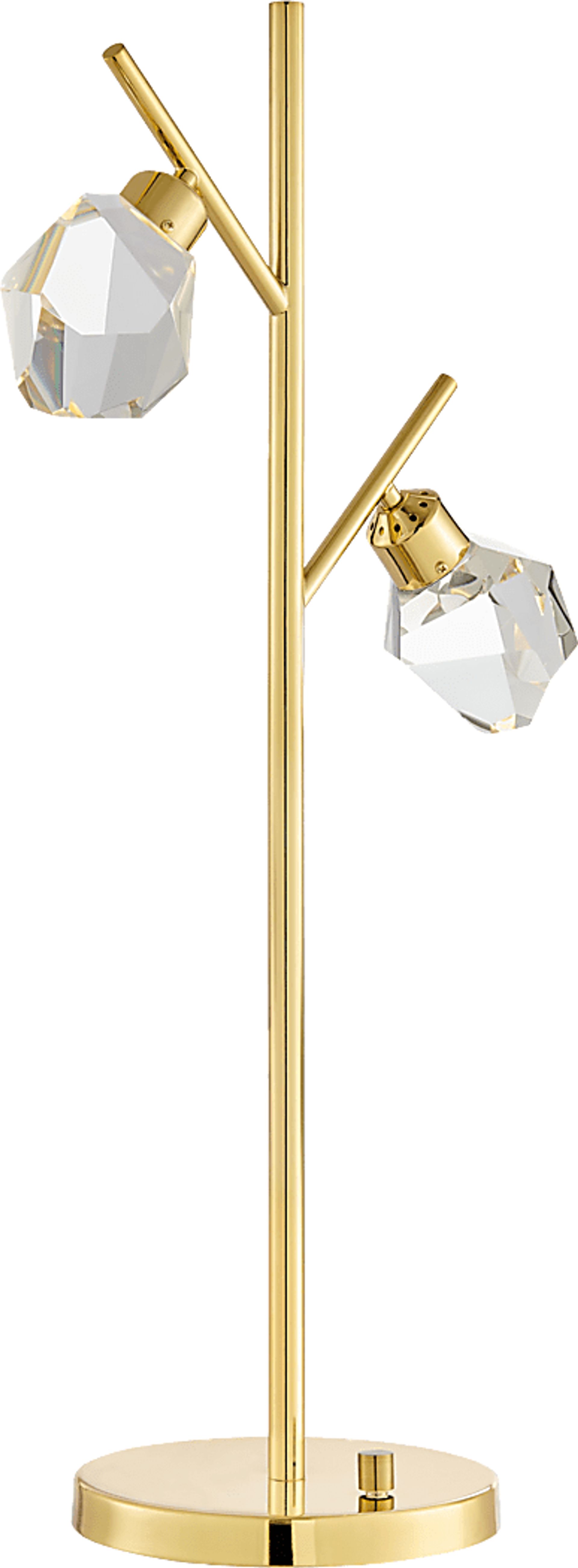 Divot Summit Gold Lamp - Image 1