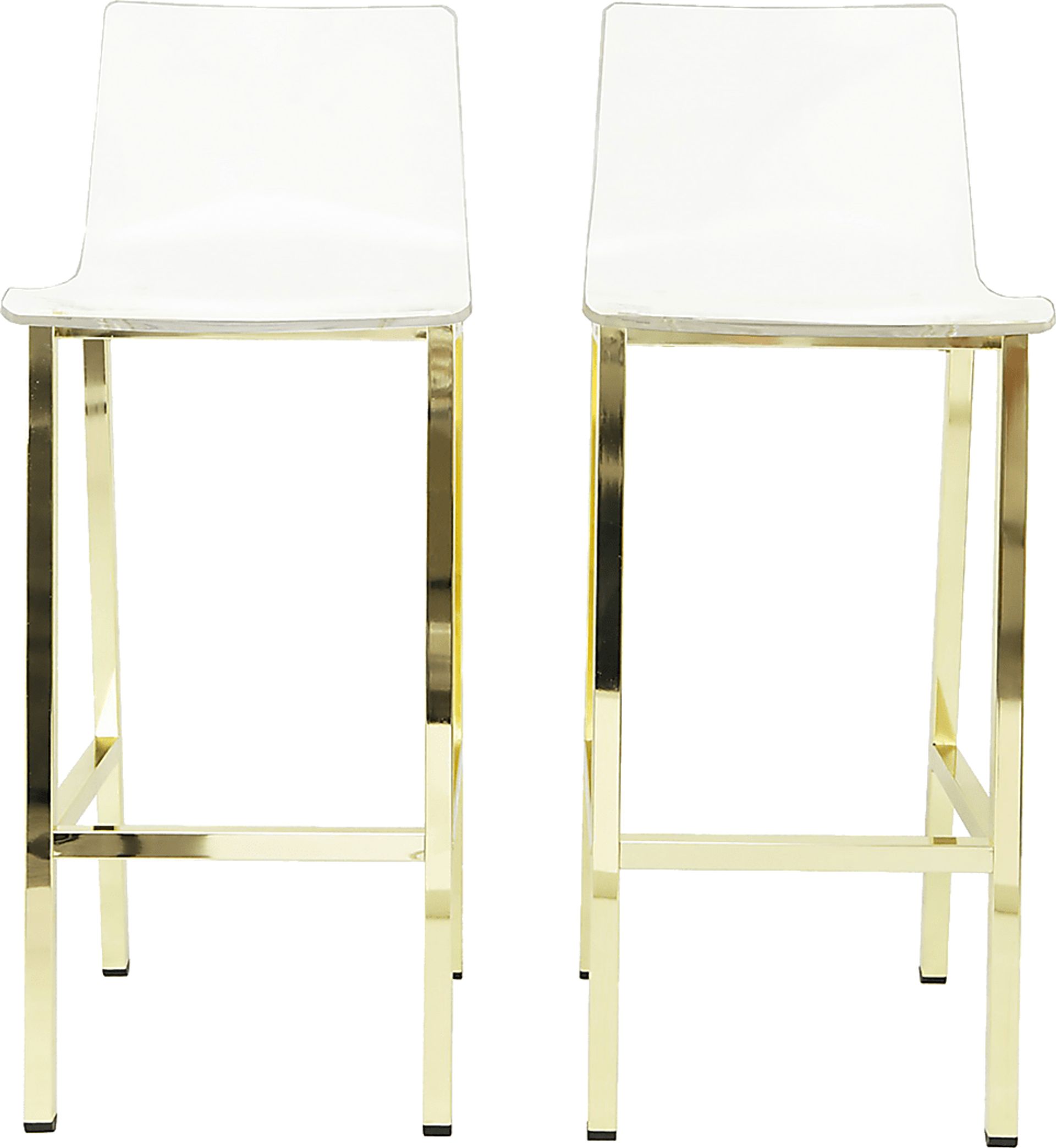 Dixato Gold Bar Stool, Set of 2 - Image 5