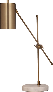 Dixon Landing Brass Task Lamp