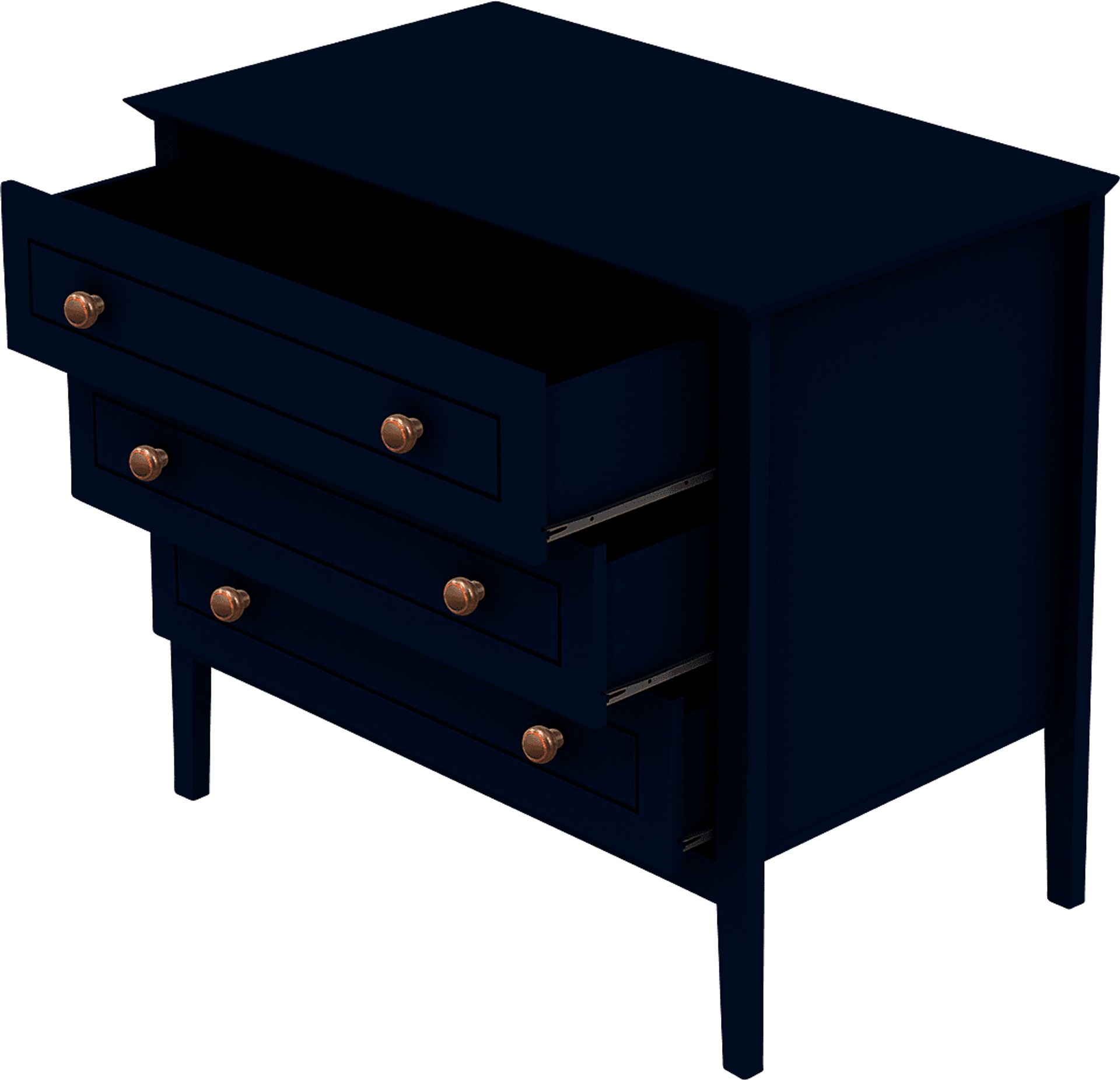 Dixy Midnight Blue Dresser - Image 4