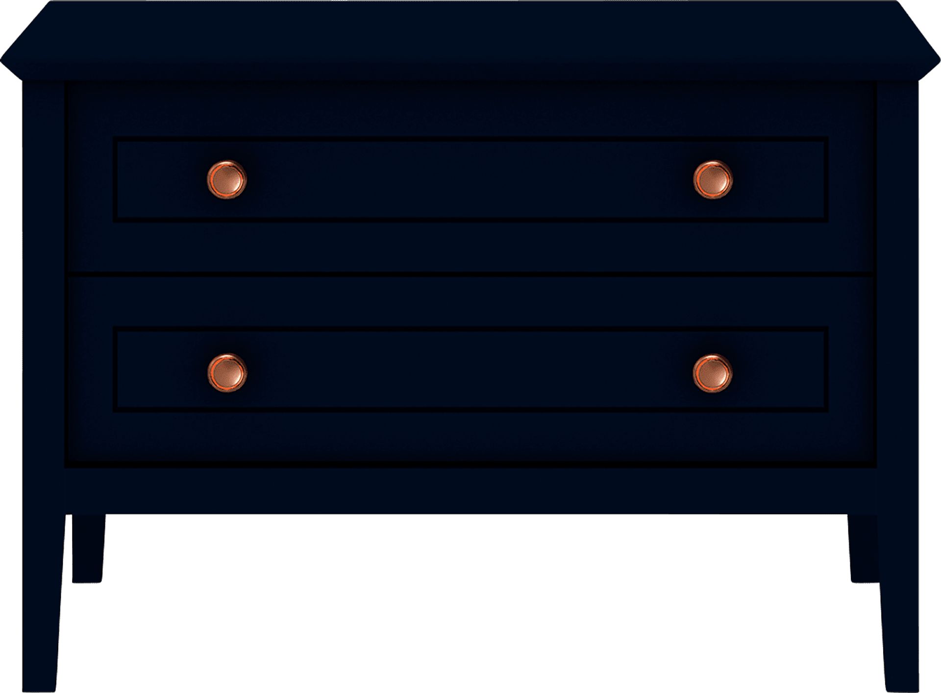 Dixy Midnight Blue Nightstand - Image 1