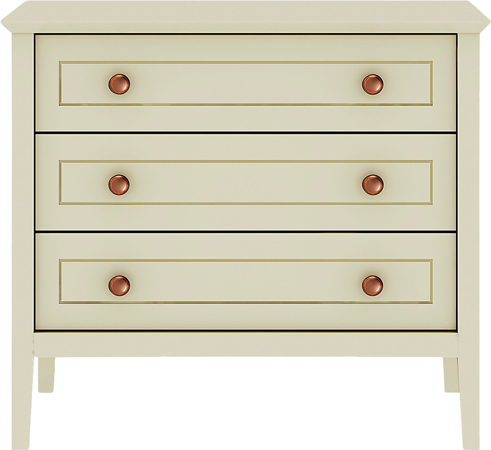Dixy Off-White Dresser - Image 1