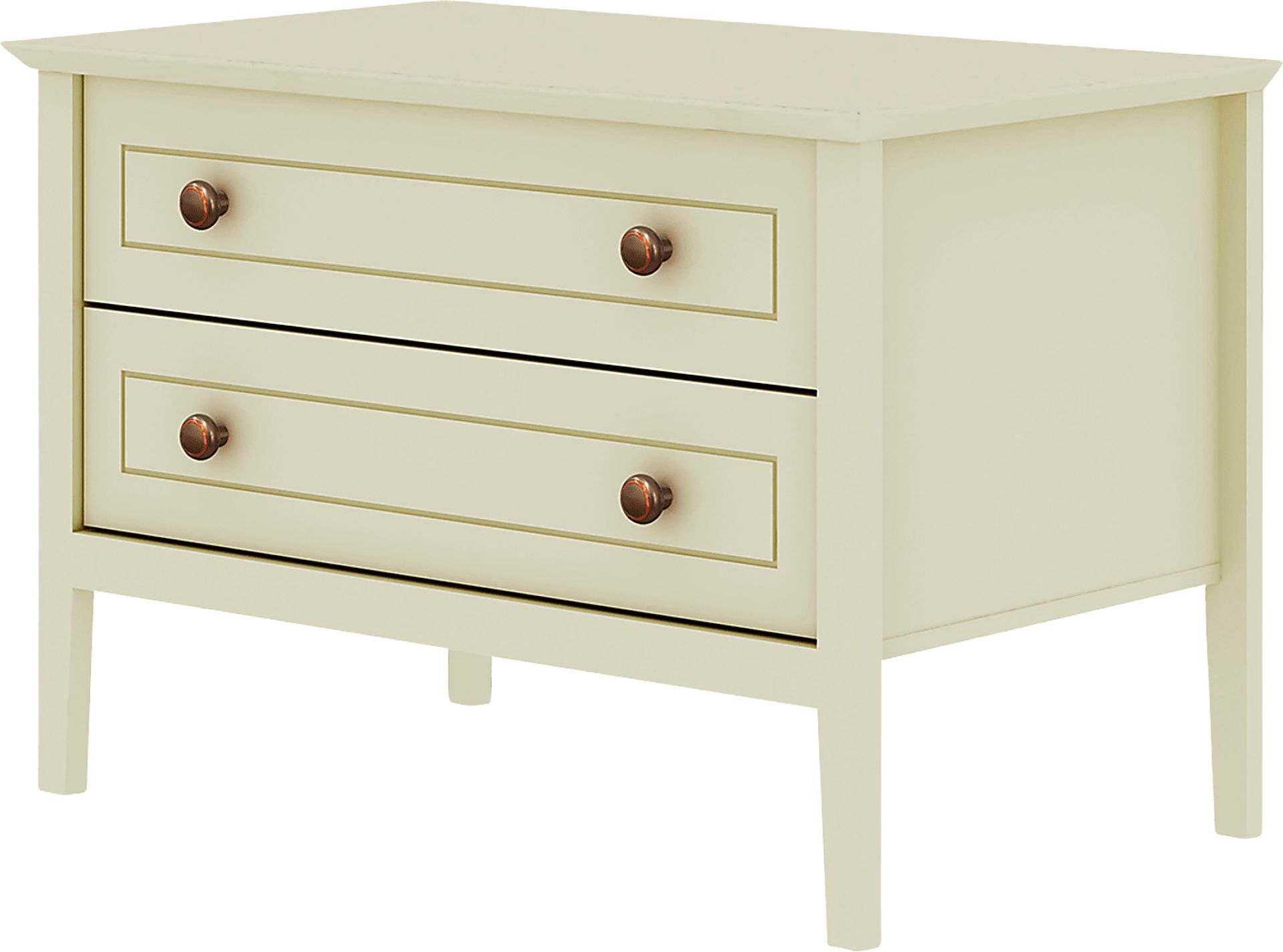 Dixy Off-White Nightstand - Image 4