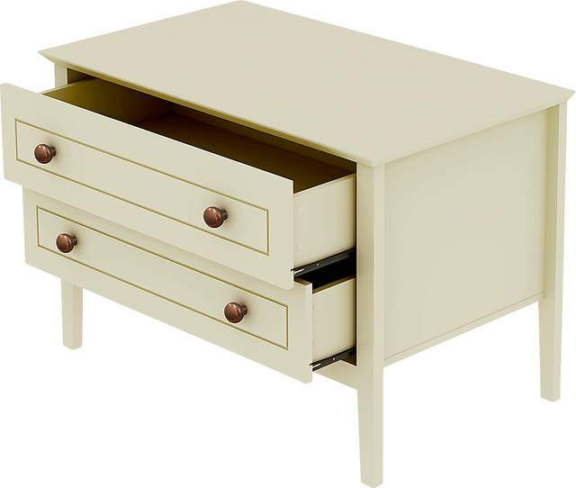 Dixy Off-White Nightstand - Thumbnail - Image 5