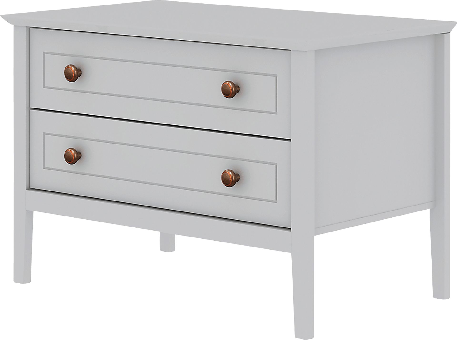 Dixy White Nightstand - Image 3