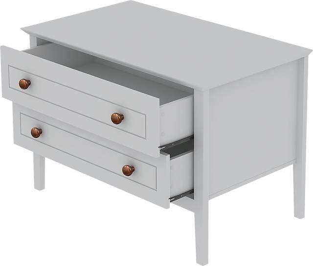 Dixy White Nightstand - Thumbnail - Image 4