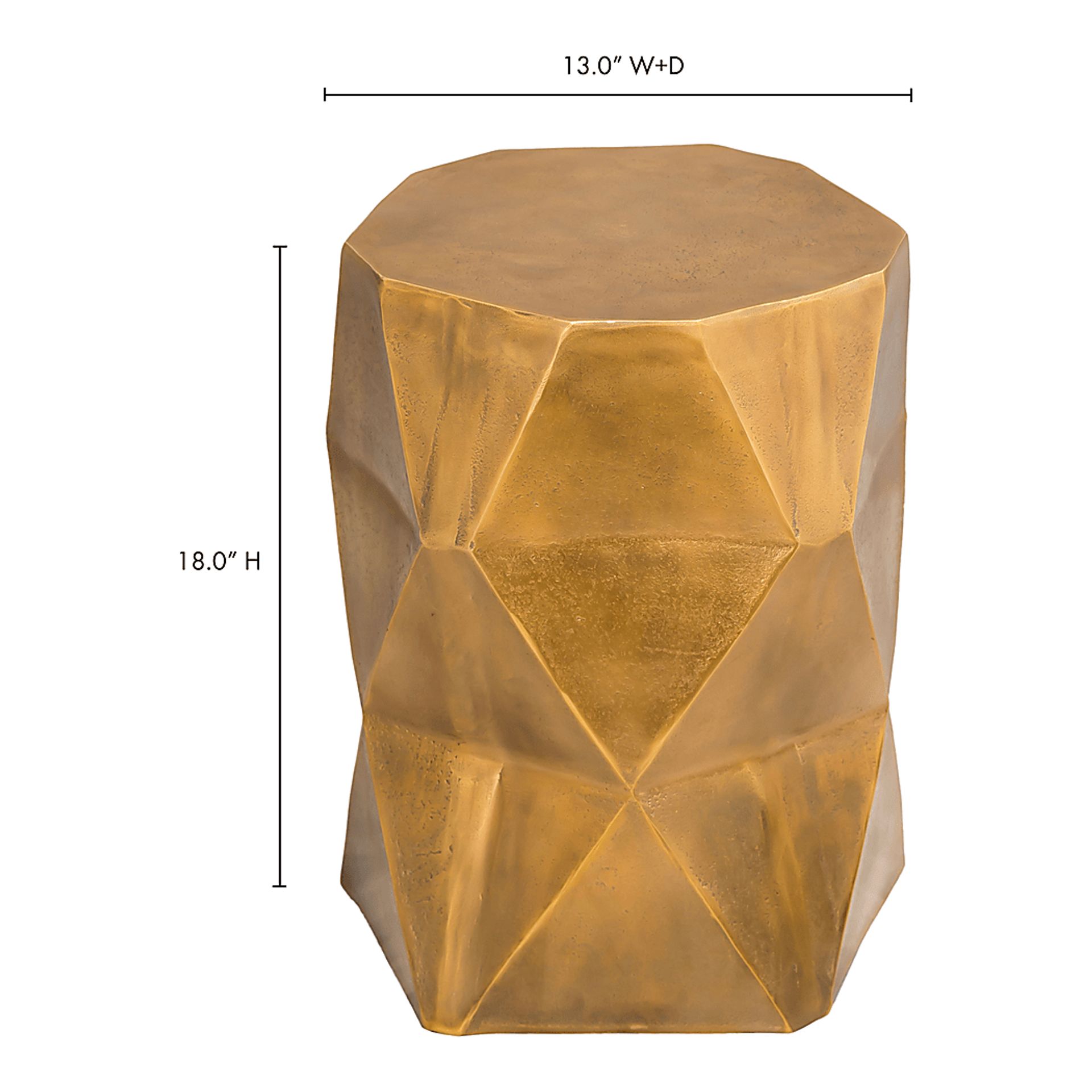 Diza Yellow Accent Table - Image 5