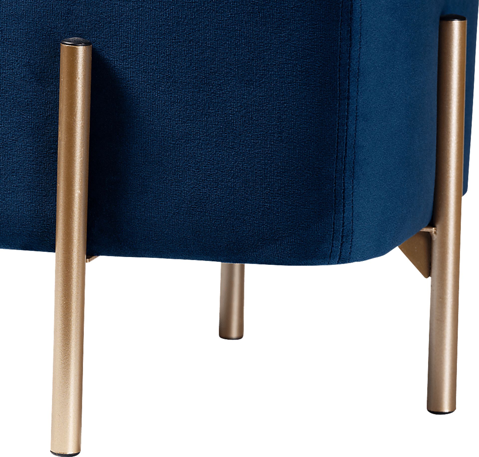 Dobell Navy Ottoman - Image 4
