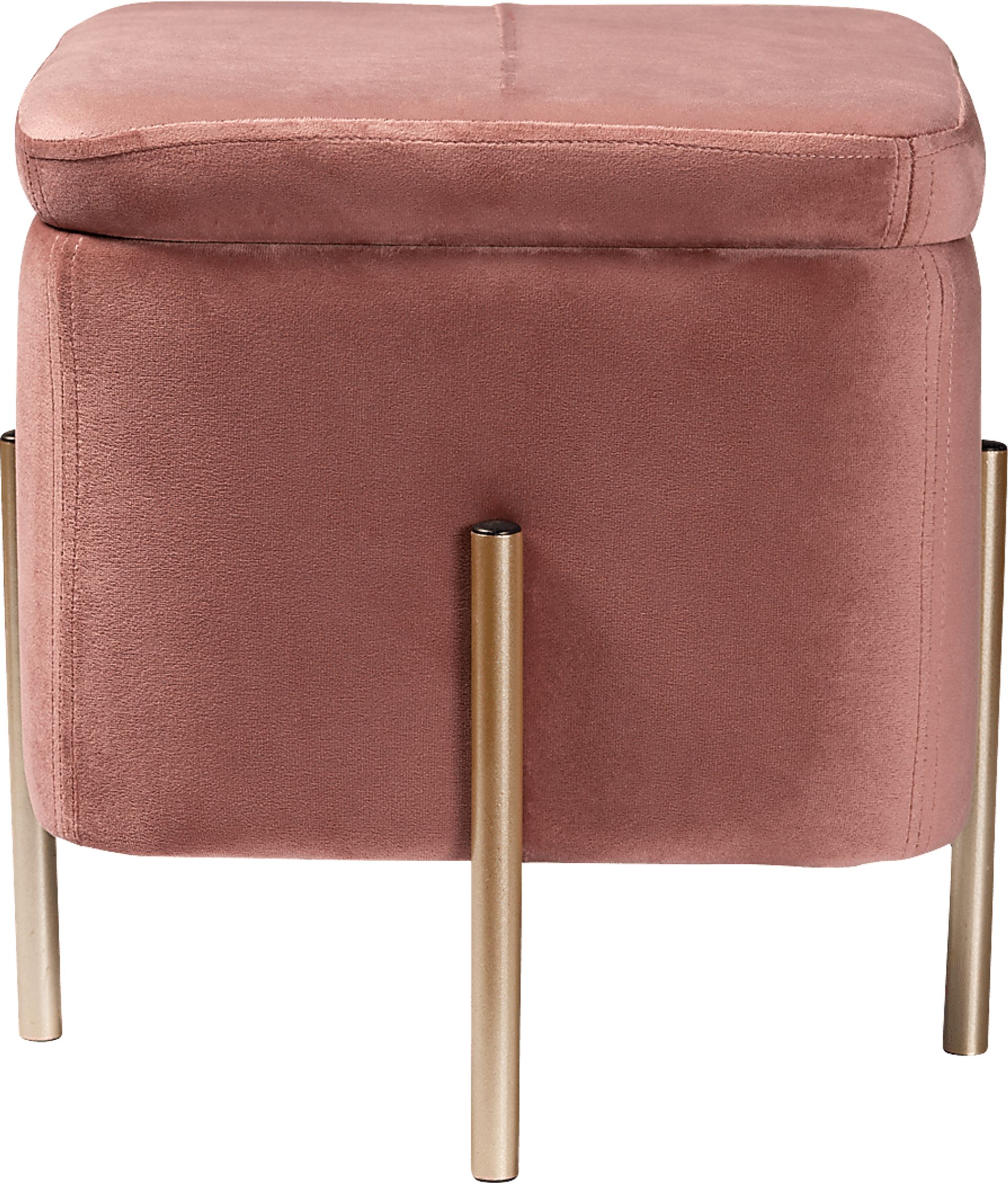 Dobell Pink Ottoman - Image 3