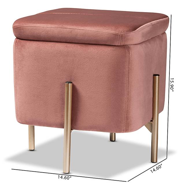 Dobell Pink Ottoman - Thumbnail - Image 8