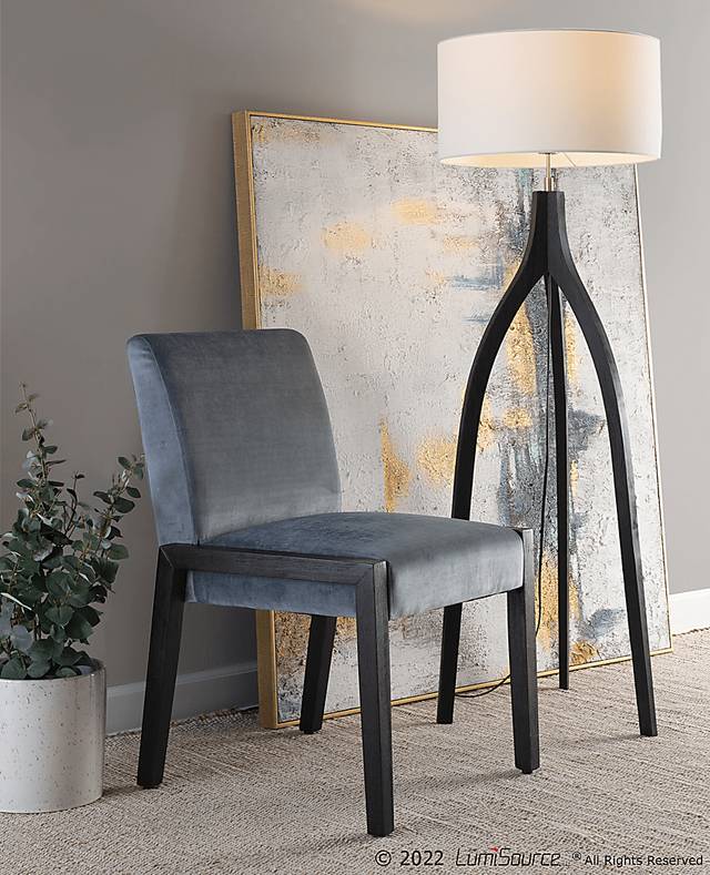Dobester I Blue Side Chair, Set of 2 - Thumbnail - Image 7