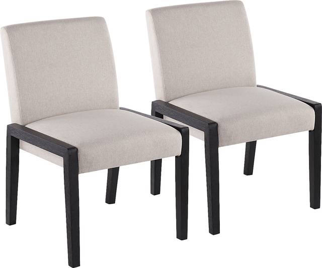 Dobester I Cream Side Chair, Set of 2 - Thumbnail - Image 1