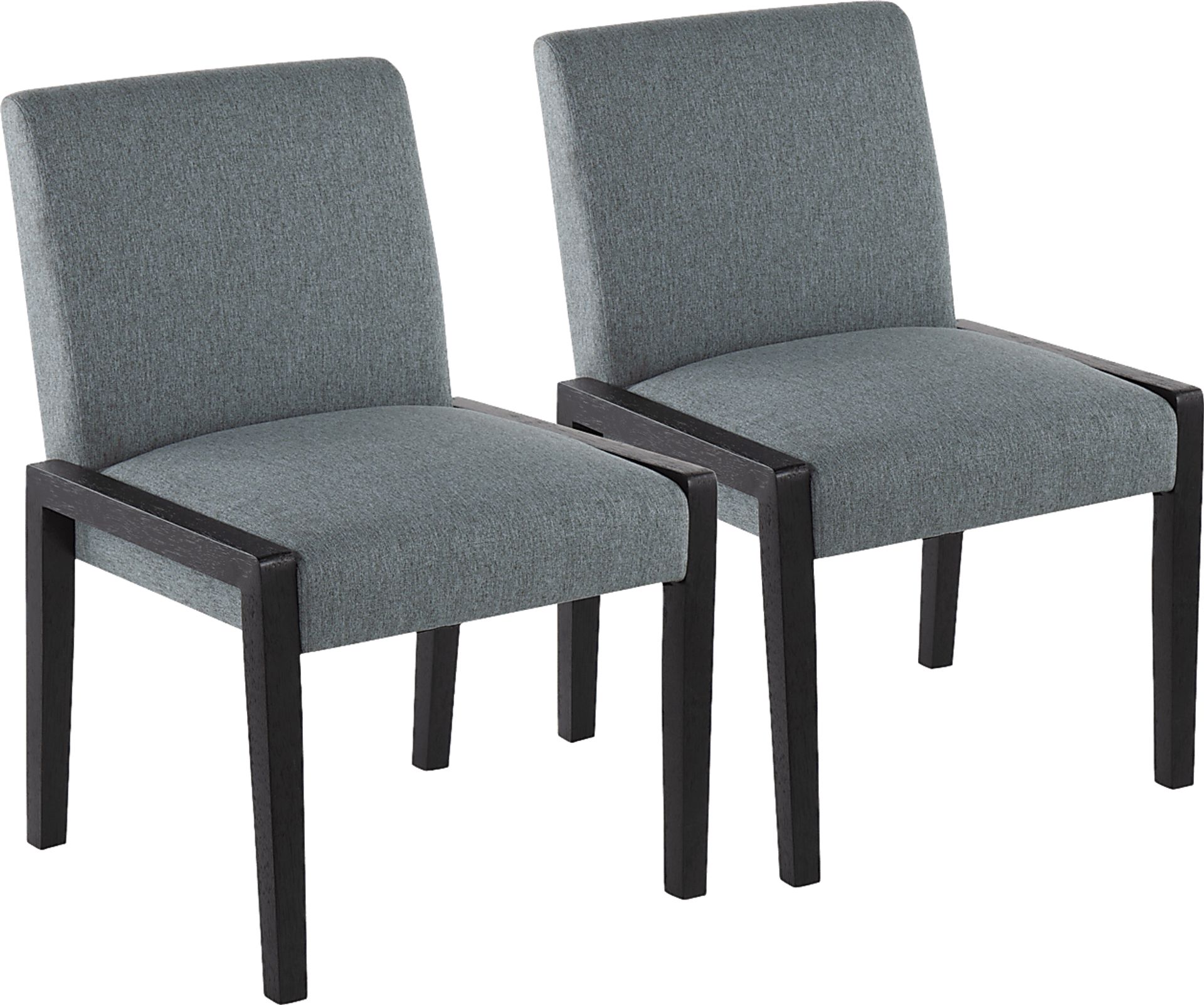 Dobester I Light Teal Side Chair, Set of 2 - Image 1