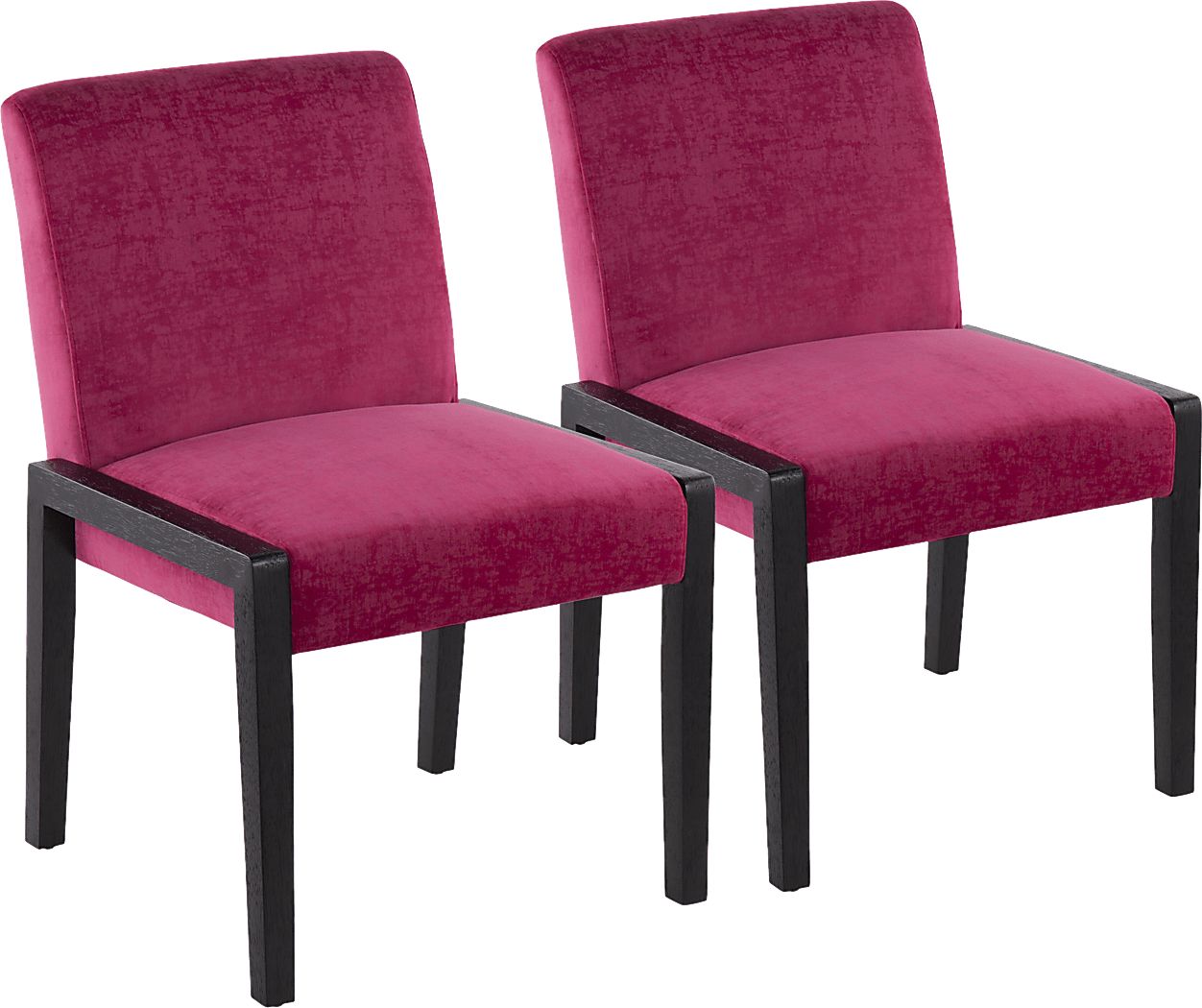 Dobester I Pink Side Chair, Set of 2
