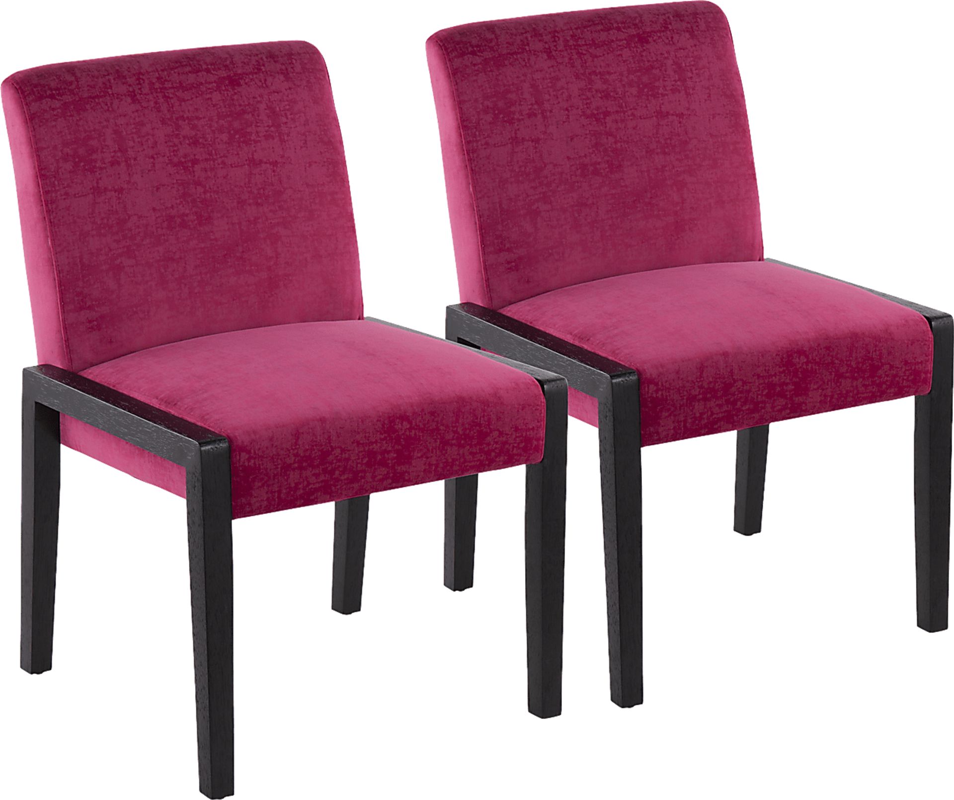 Dobester I Pink Side Chair, Set of 2 - Image 1