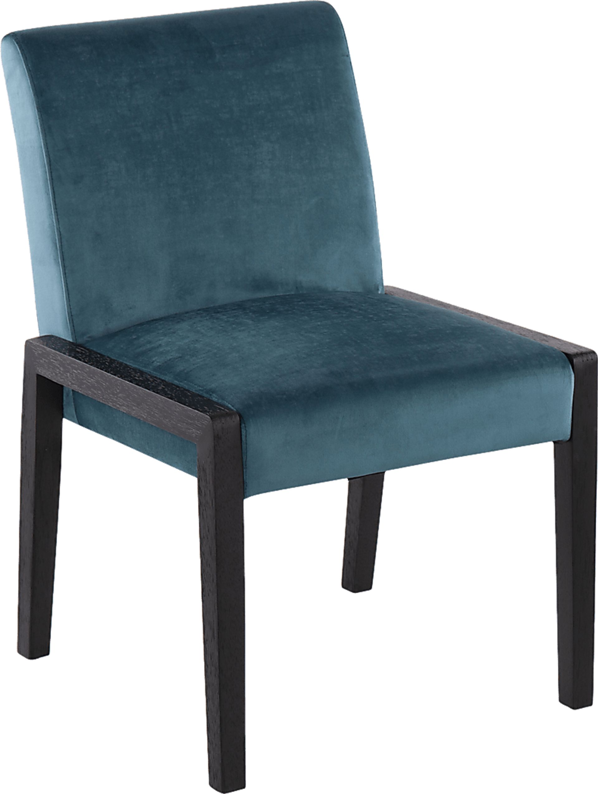 Dobester I Teal Side Chair, Set of 2 - Image 2