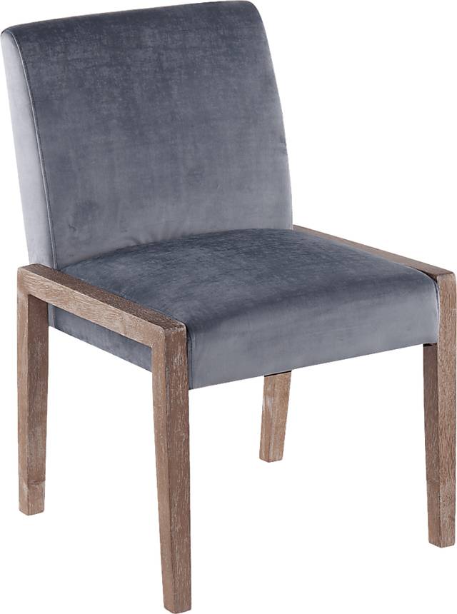 Dobester II Blue Side Chair, Set of 2 - Thumbnail - Image 1