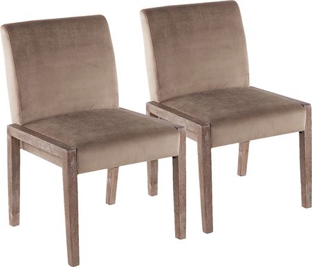 Dobester II Brown Side Chair, Set of 2