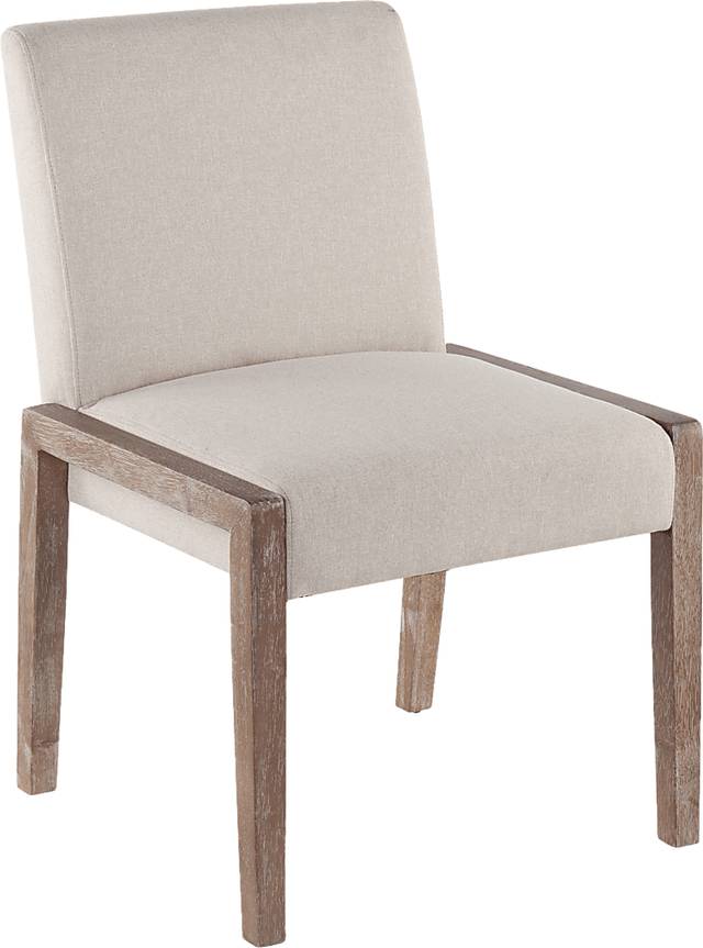 Dobester II Cream Side Chair, Set of 2 - Thumbnail - Image 3