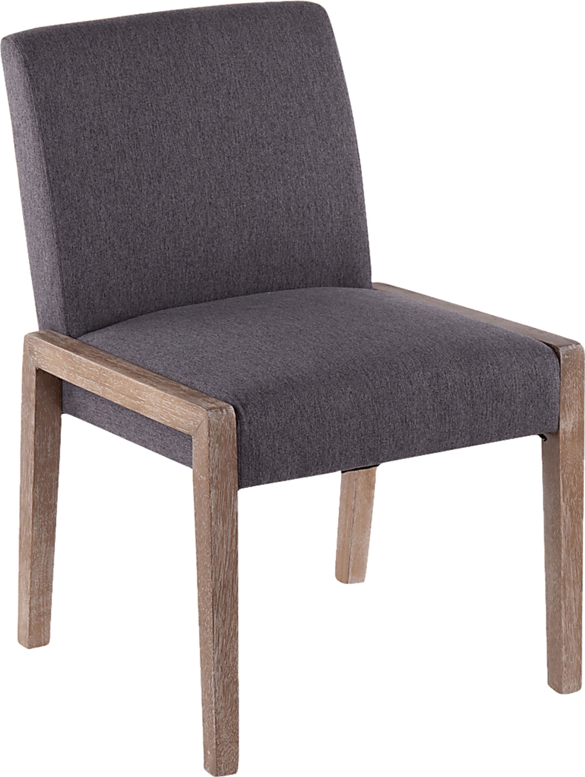 Dobester II Gray Side Chair, Set of 2 - Image 2