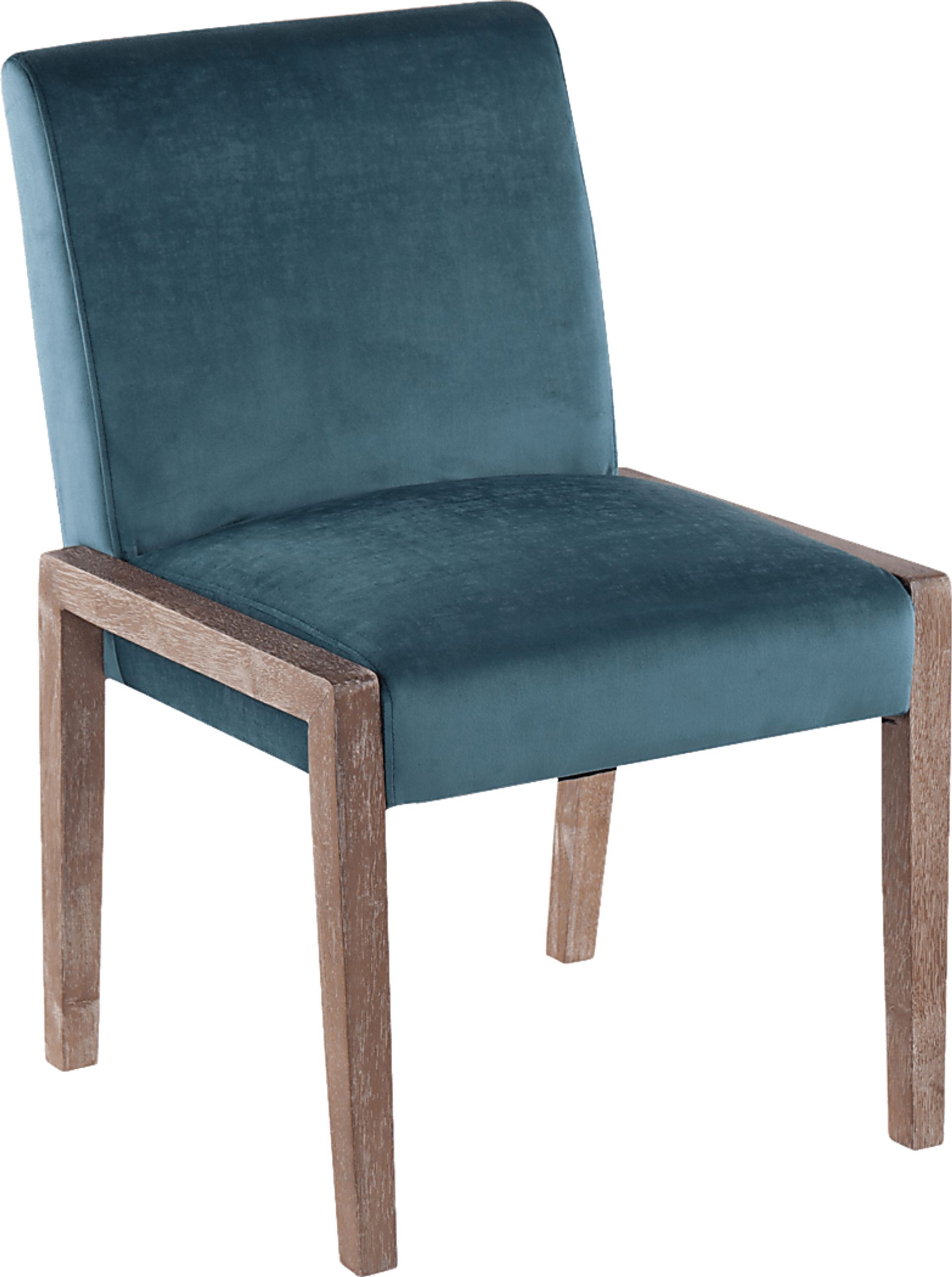 Dobester II Teal Side Chair, Set of 2 - Image 3