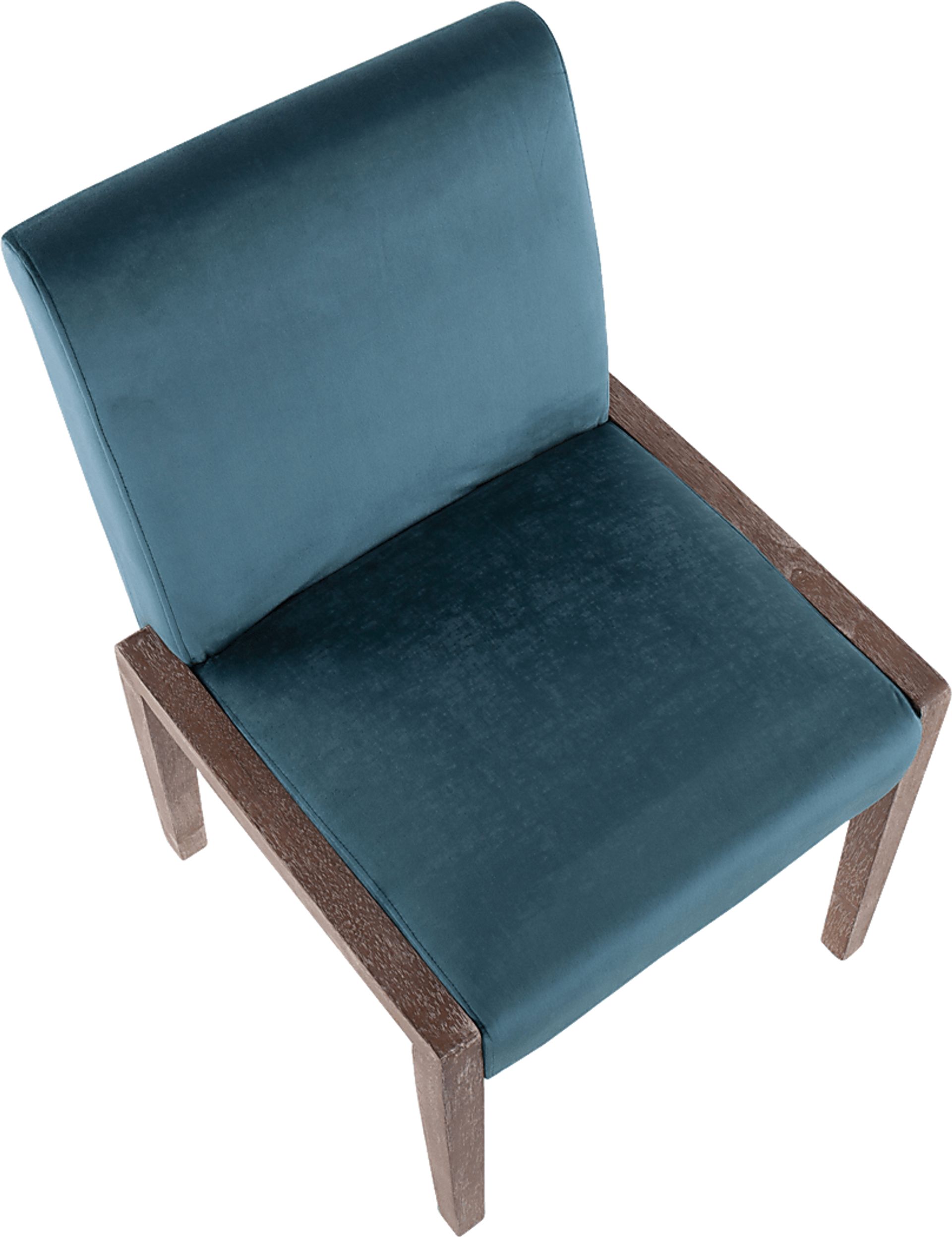 Dobester II Teal Side Chair, Set of 2 - Image 4