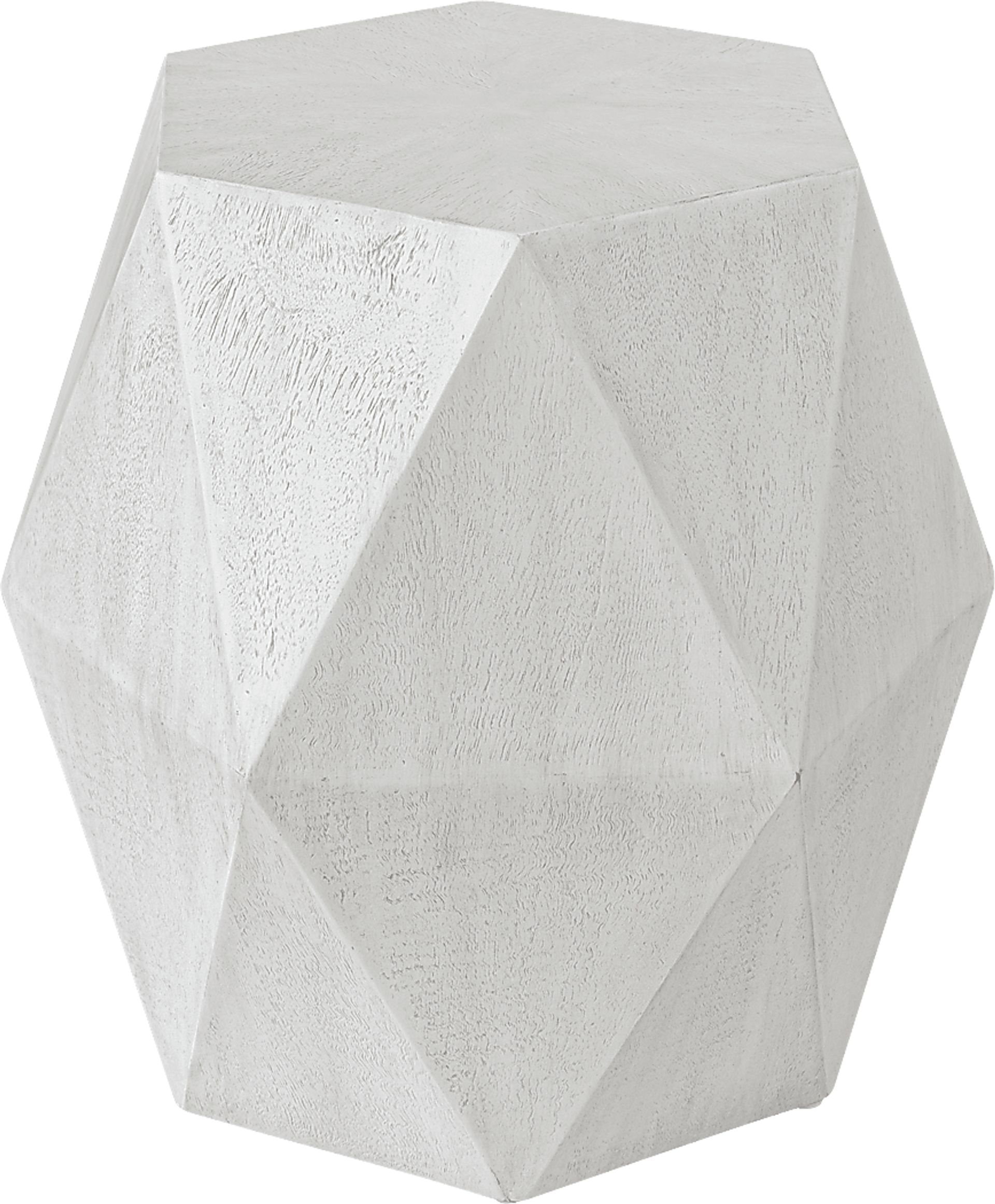 Dodt White Accent Table - Image 1