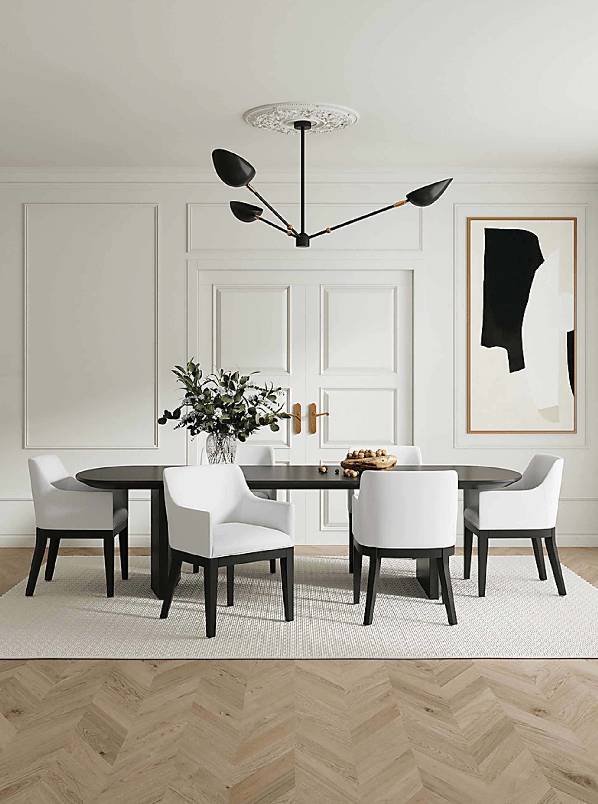 Doescher Cream Arm Chair - Image 2