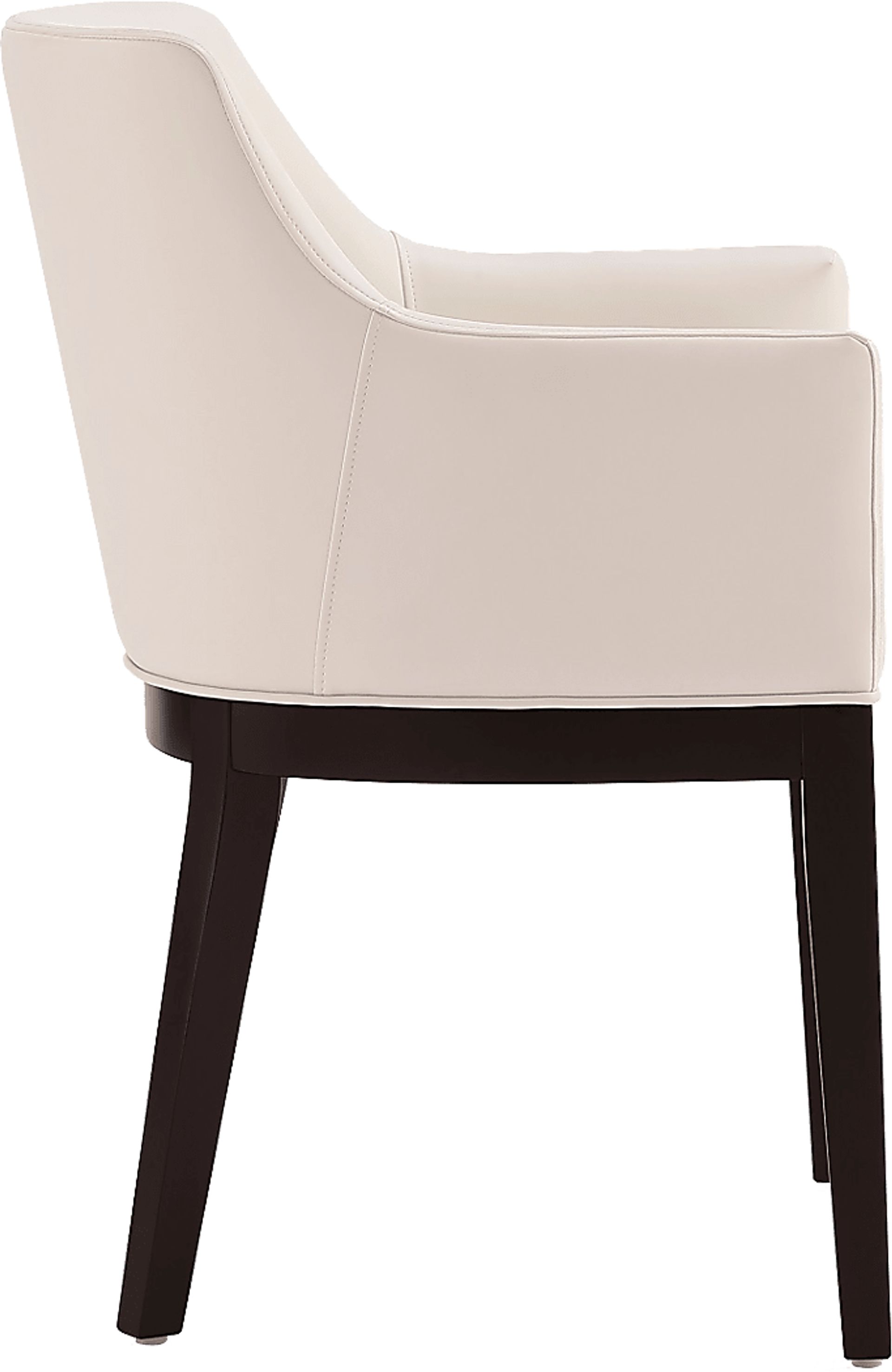Doescher Cream Arm Chair - Image 4