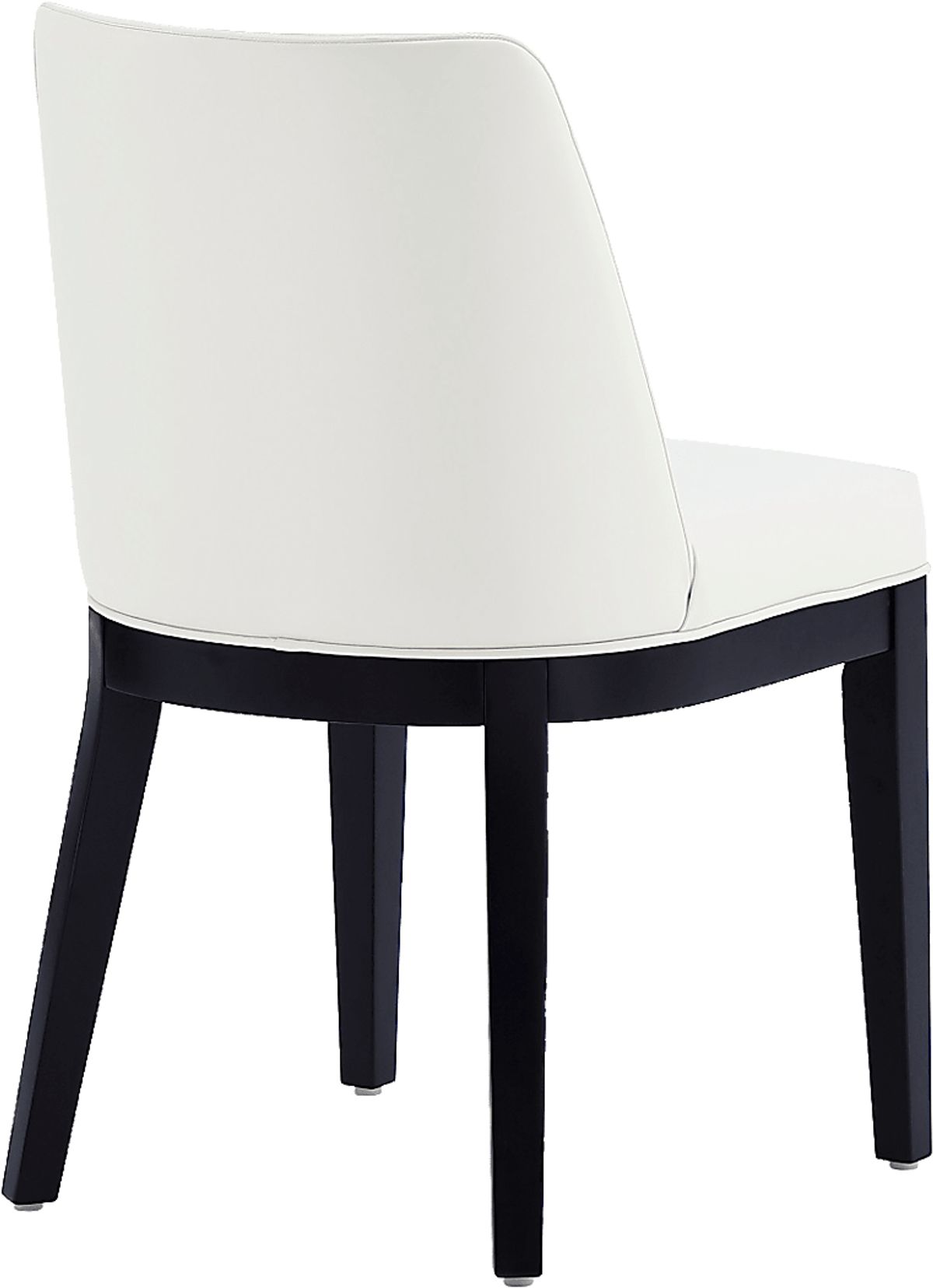 Doescher Cream Beige Faux Leather Fabric Dining Chair Rooms to Go