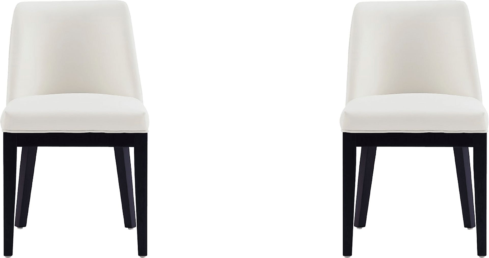 Doescher Cream Dining Chair, Set of 2 - Image 1