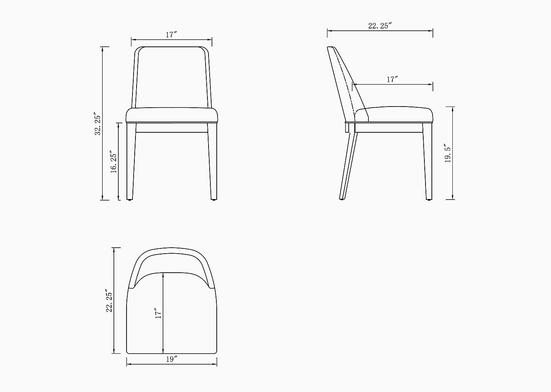 Doescher Gray Dining Chair, Set of 2 - Image 9