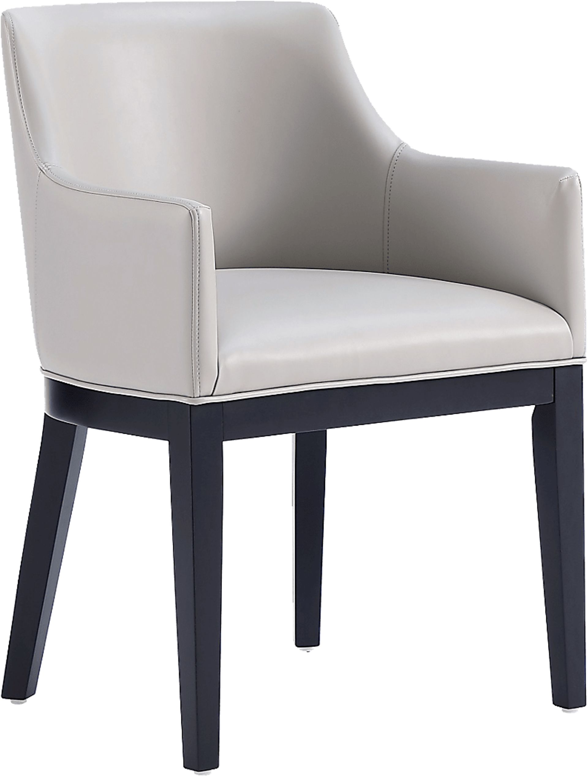 Doescher Light Gray Arm Chair - Image 3