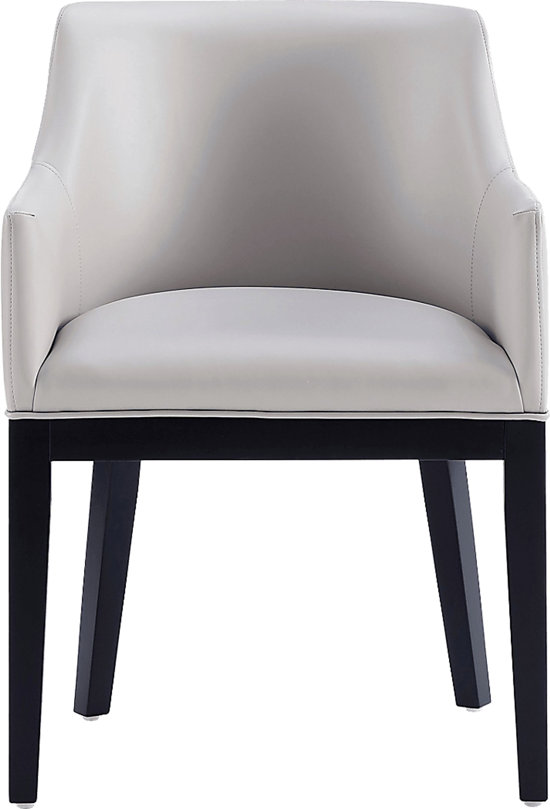 Doescher Light Gray Arm Chair - Image 1