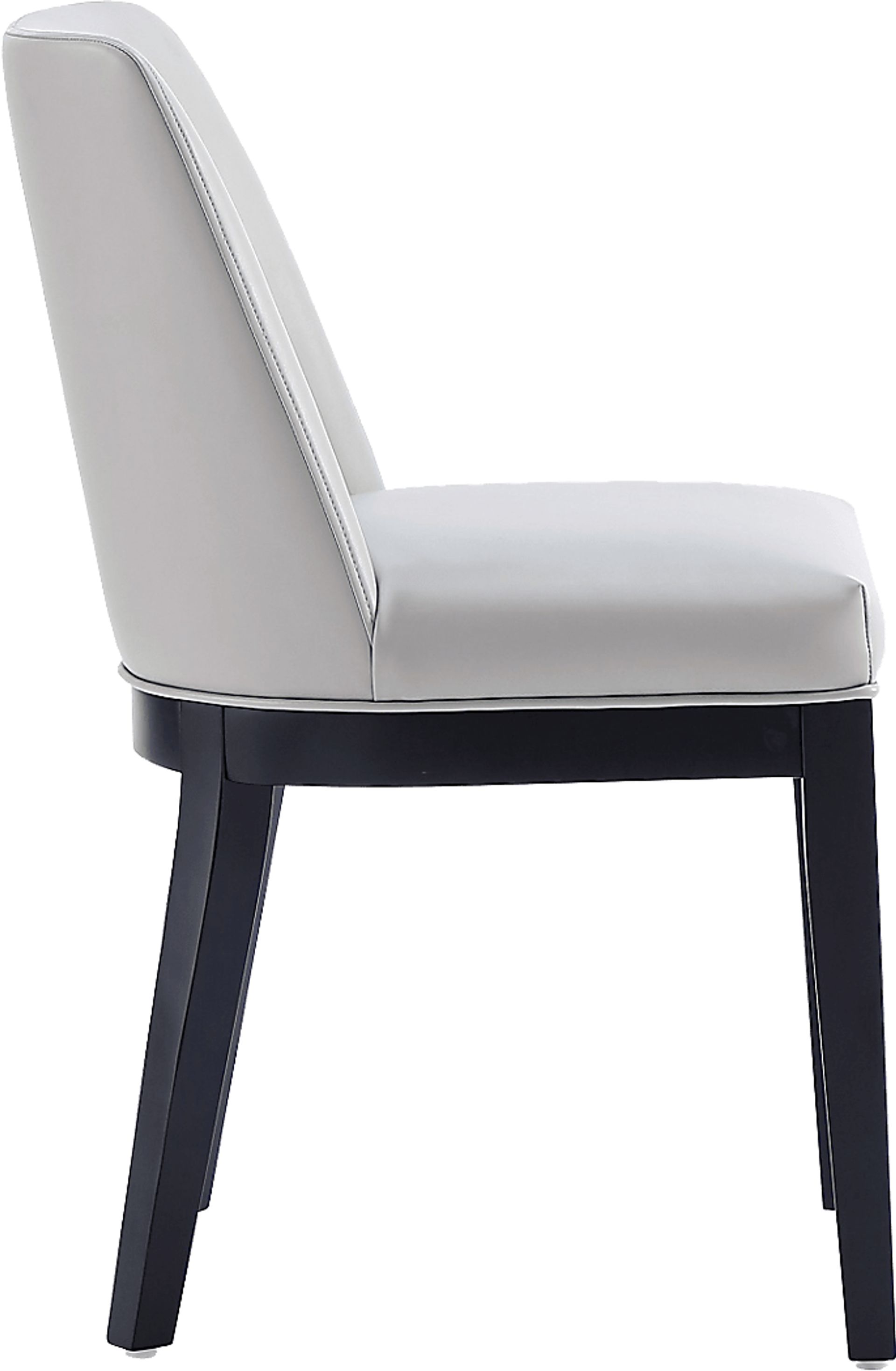 Doescher Light Gray Dining Chair, Set of 2 - Image 4